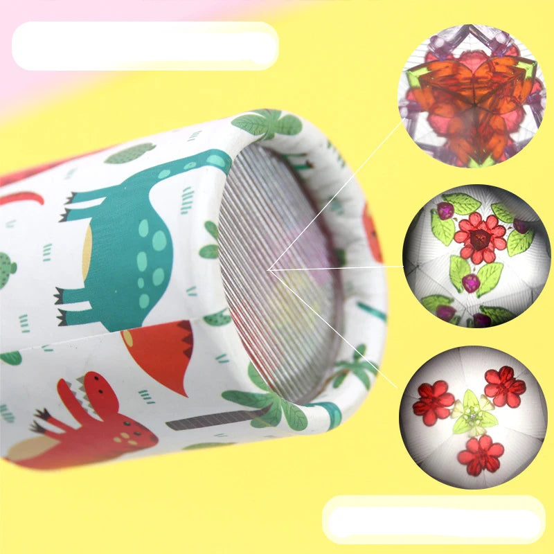 1pcs Kaleidoscope Classic Nostalgic Child Science Experiment Toys Parent-child Inte additional angle