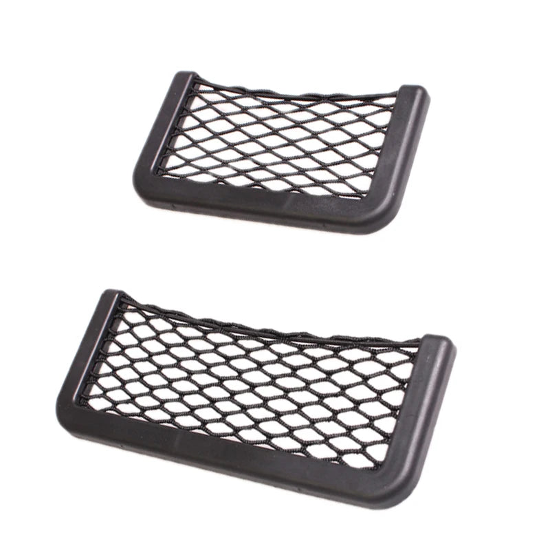 Car Seat Back Mesh Storage Organizer Pocket | Small And Big additional angle