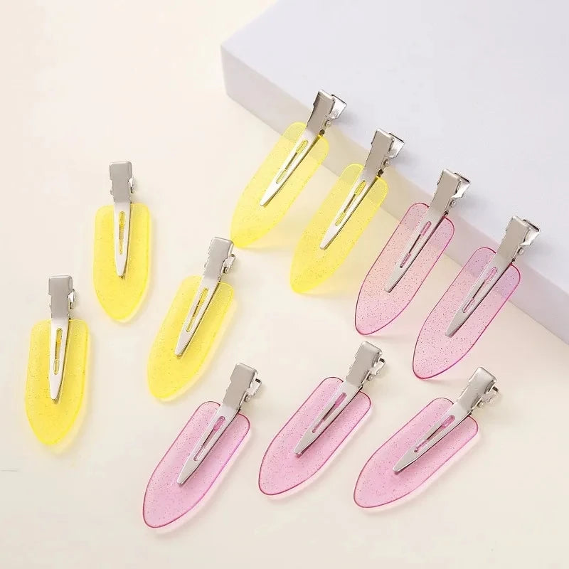 10pcs/set Women Hair Clips Side Bangs Fix FringeBarrette Makeup Tools Female Ladies Girl detail view