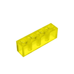 Gobricks GDS-534 Brick 1 x 4 without Bottom Tubes | Compatible Building Block Set alternate view
