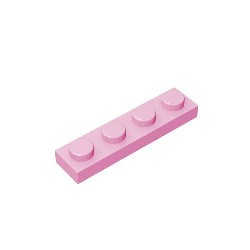 Gobricks GDS-504 Platte 1 x 4 | Kompatible Bausteine