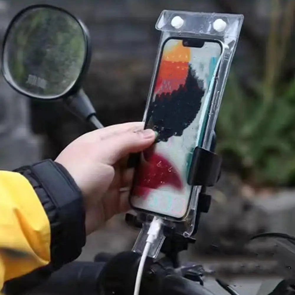 Portable Mobile phone holder waterproof bag Waterproof Phone Sealed Bag Summer Swimming detail view