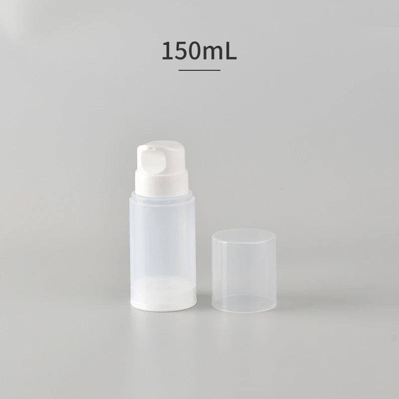 150ML/200ML/250ML Travel Vacuum Bottling Set Push-Type Small Watering Can Lotion Bottl close-up view