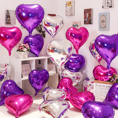 Love Heart Foil Balloons Helium Balloon Valentine's
