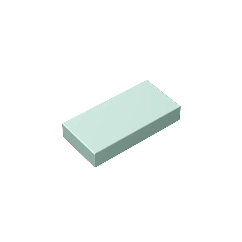 Gobricks GDS-566 Tile 1 x 2 with Groove | Compatible Building Block lifestyle view