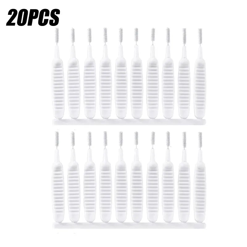 10-100Pcs Shower Cleaning Artifact Nozzle Cleaning And Dredging Needle Shower Cleaning close-up view
