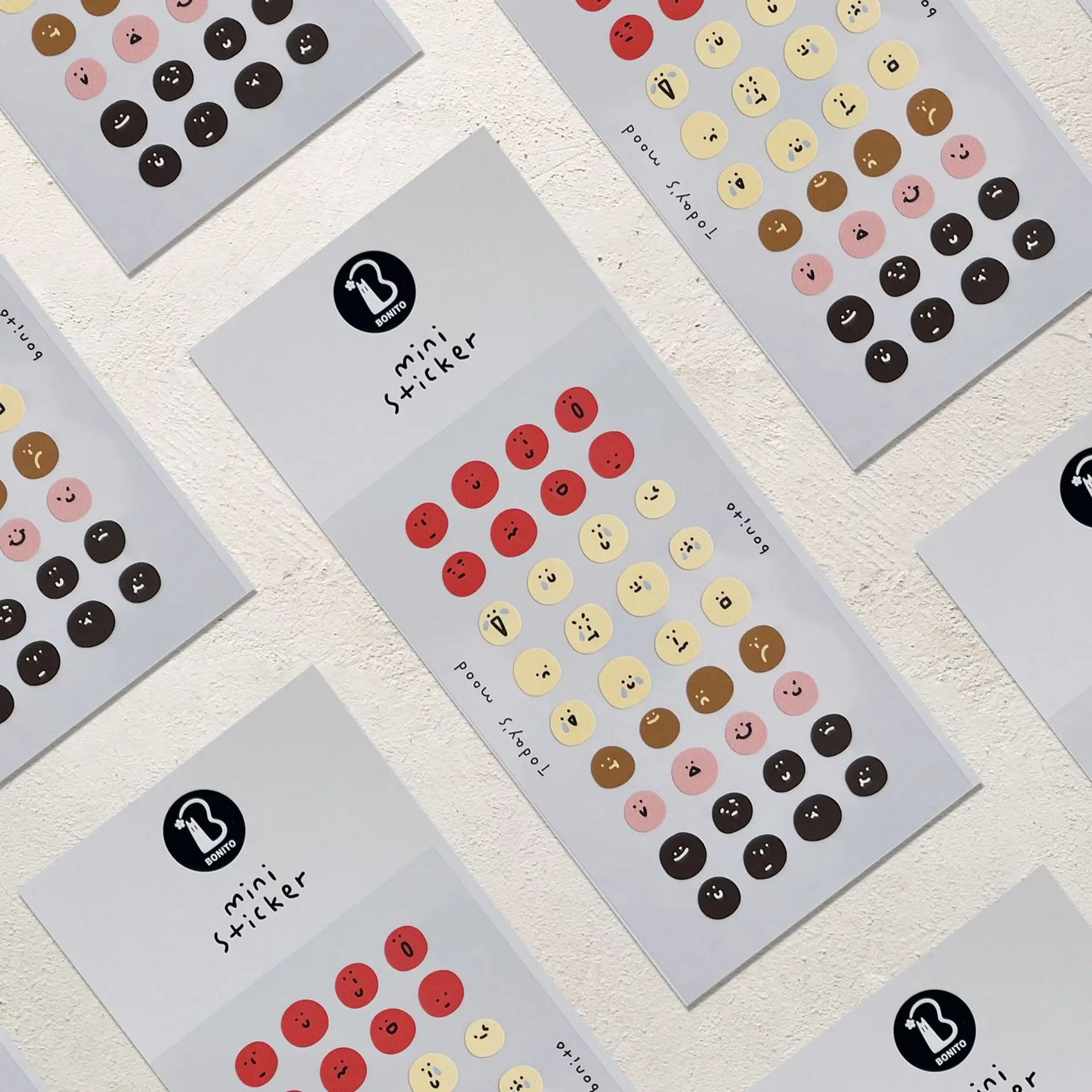 Mini Coffee Cartoon Stickers for Scrapbooking and DIY Journal | Cute Stationery Set detail view
