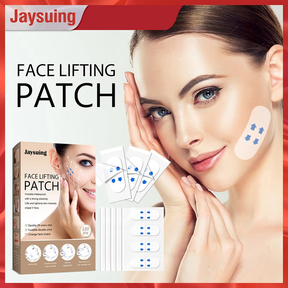 120 Pcs Invisible Face Lift Tapes | Instant V Shape Skin Firming Stickers alternate view