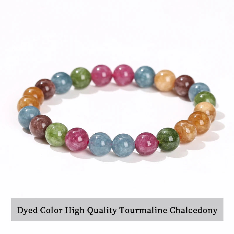 JD Natural Black Spectrolite Flash Smooth Beaded Bracelet Women Men 6 8 10mm Labrad additional angle
