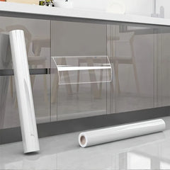 Self-adhesive Transparent Cabinet Film | Static Cling Decorative Cover