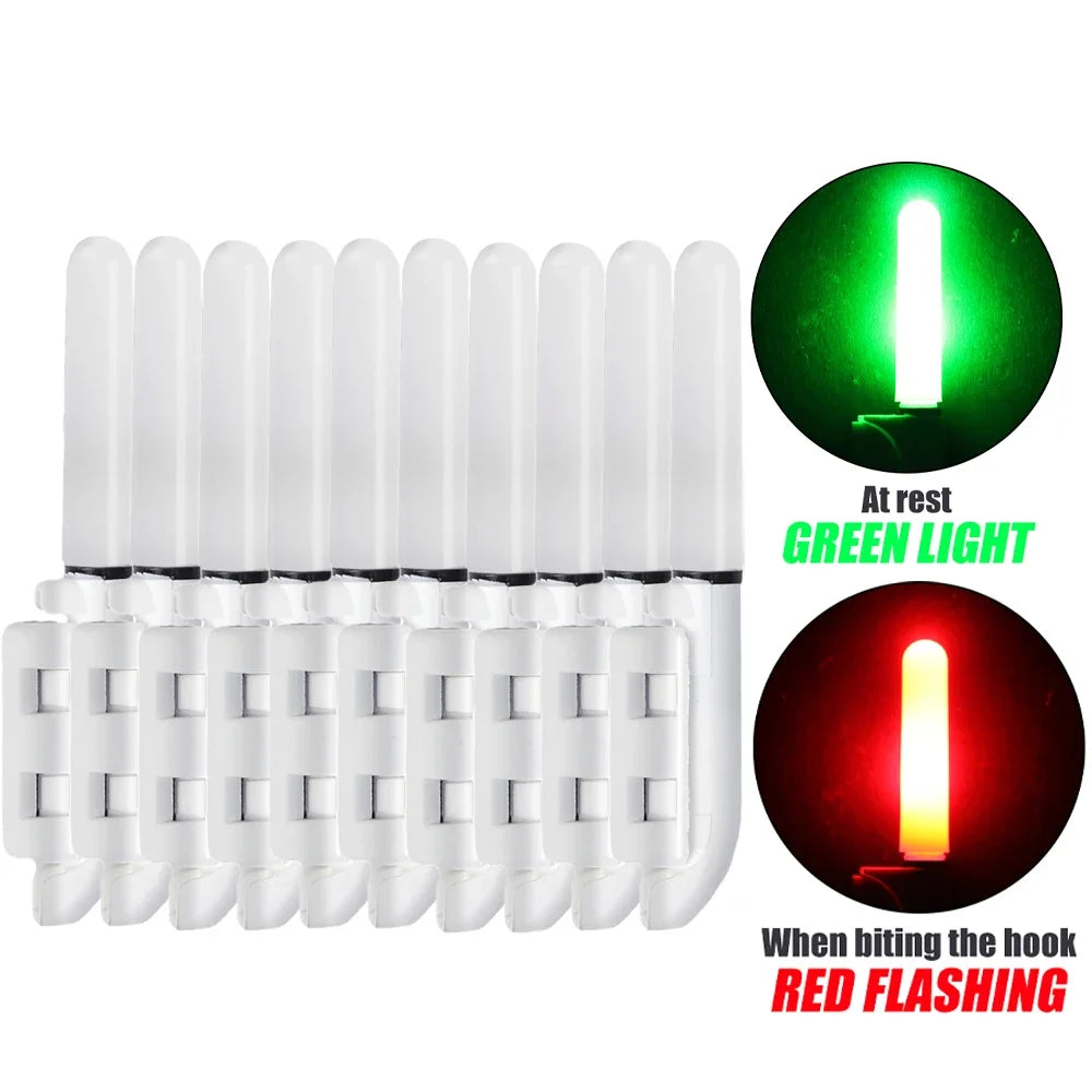 LED Removable Waterproof Fishing Electronic Rod Luminous Light with CR425 Battery Float Tackle Night Rock Fishing Accessorie