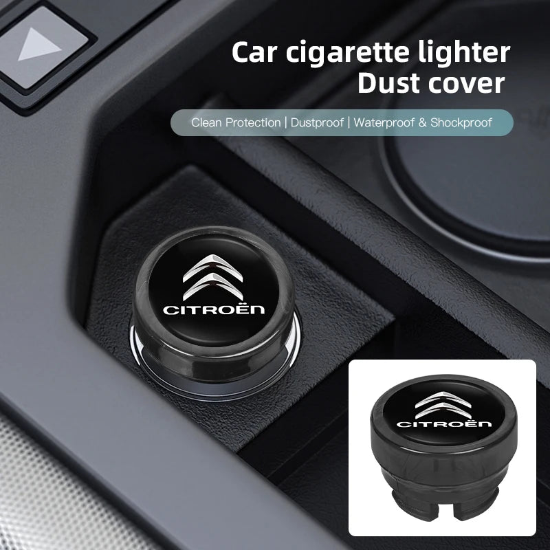 Citroen Cigarette Lighter Dust Cover | Dust Proof Plug for Citroen C1 C2 C3 C4 C5 C additional angle