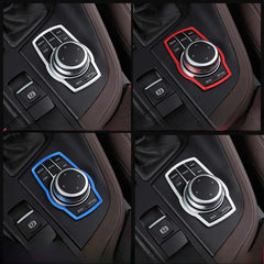 Car Multimedia Buttons Cover Molding Trim Car Accessories Interior for BMW 1 3 4 5 7 Series X1 X3 X4