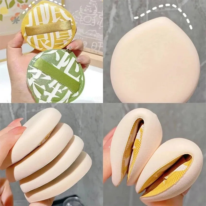 1/2Pcs Makeup Sponge Puff Set Cotton Candy Air Cushion Super Soft Cosmetic Puffs Powd alternate view