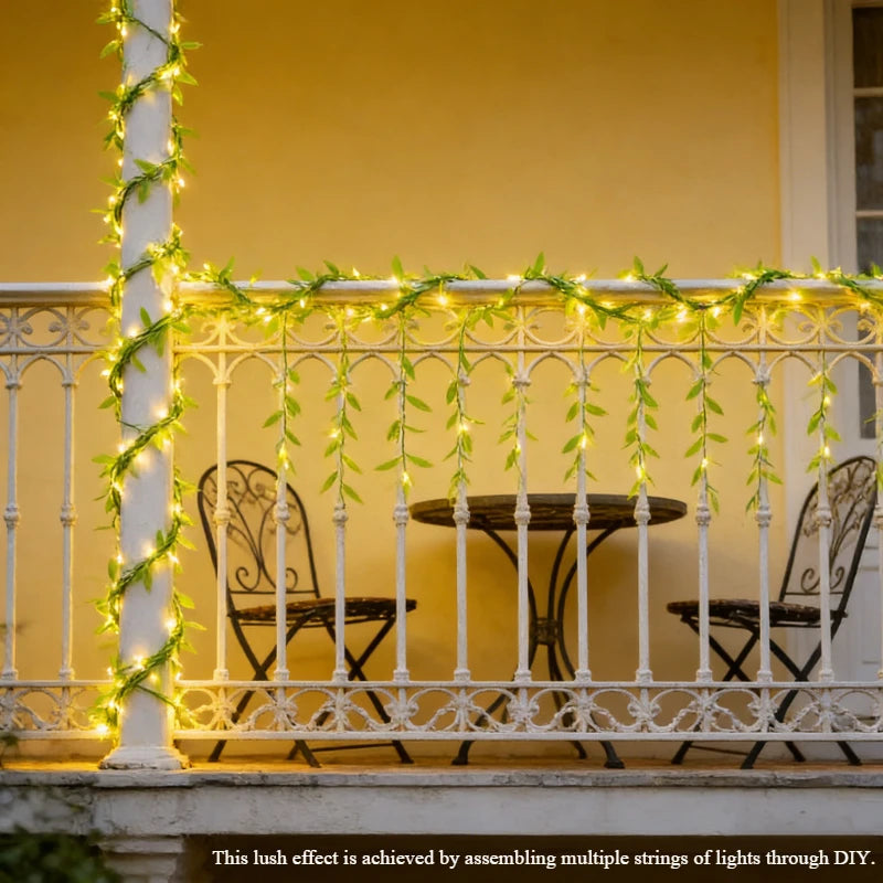Willow Curtain String Lights | 2M 20LED Battery Powered Decorative Lighting detail view
