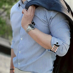 1pair Collar Extension Buckles Multi-functional Button Adjustable For Shirt Suit Tie alternate view