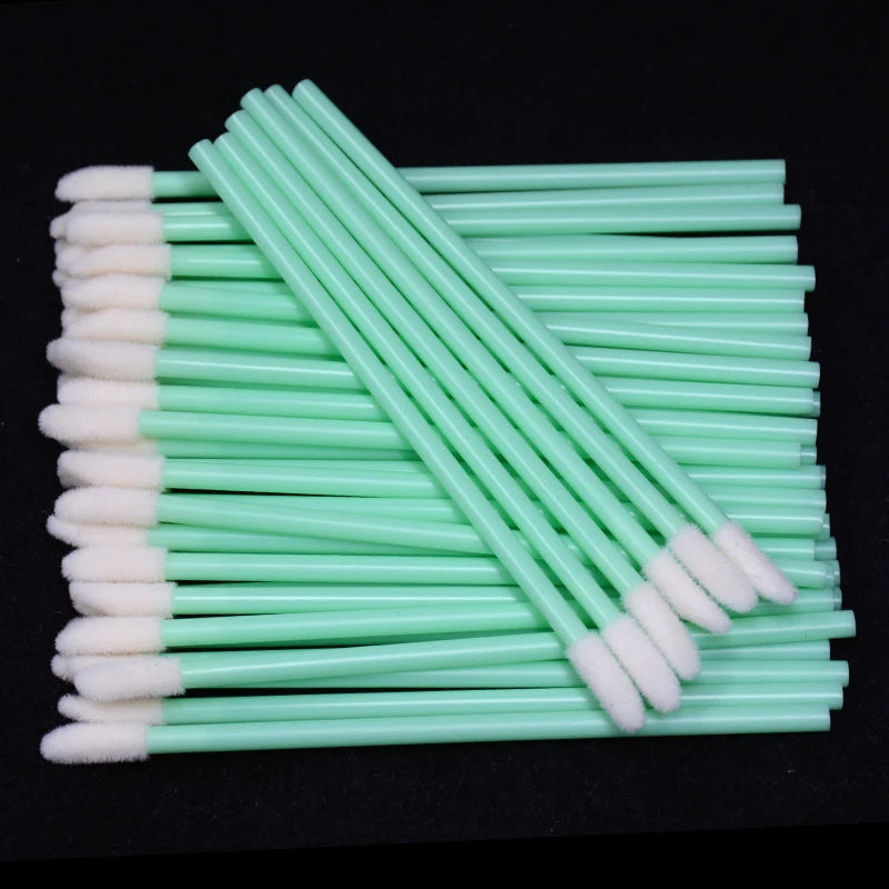 Kekelala 50Pcs Disposable Lip Brushes | Multi-Use Makeup Applicators for Lip Gloss and E detail view