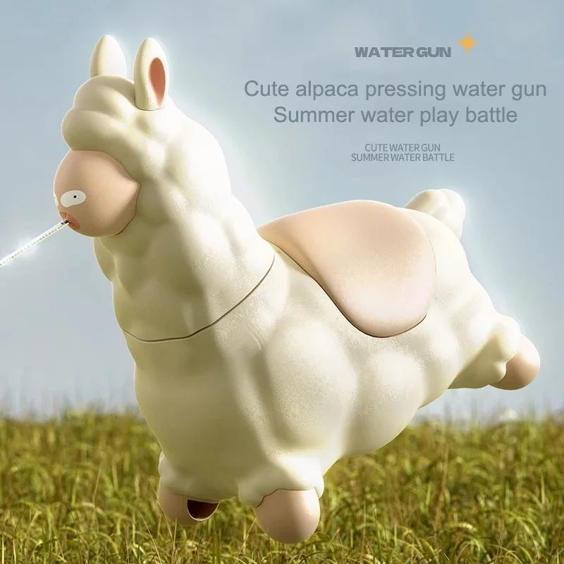 Shaking Head Alpaca Pressing Water Toy Playing with Water Desktop Decoration Orname additional angle
