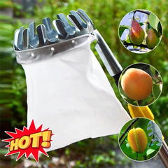 Metal Fruit Picker Head with Cloth Pouch