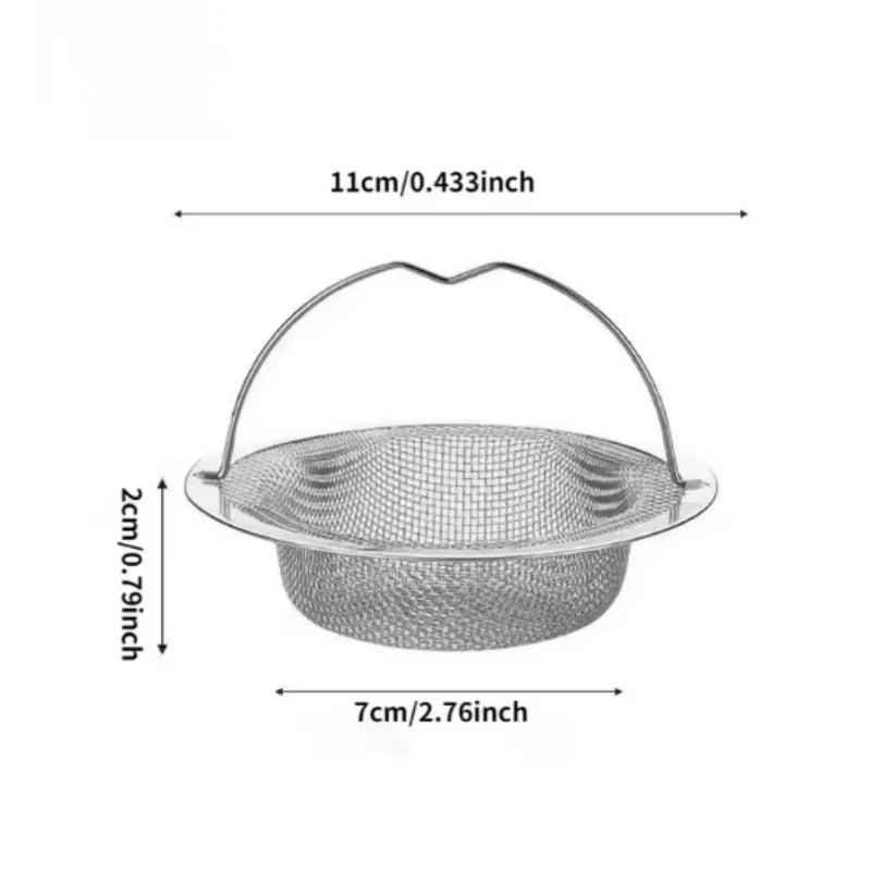 1Pc Stainless Steel Kitchen Sink Filter | Food Residue and Hair Catcher for Drains alternate view