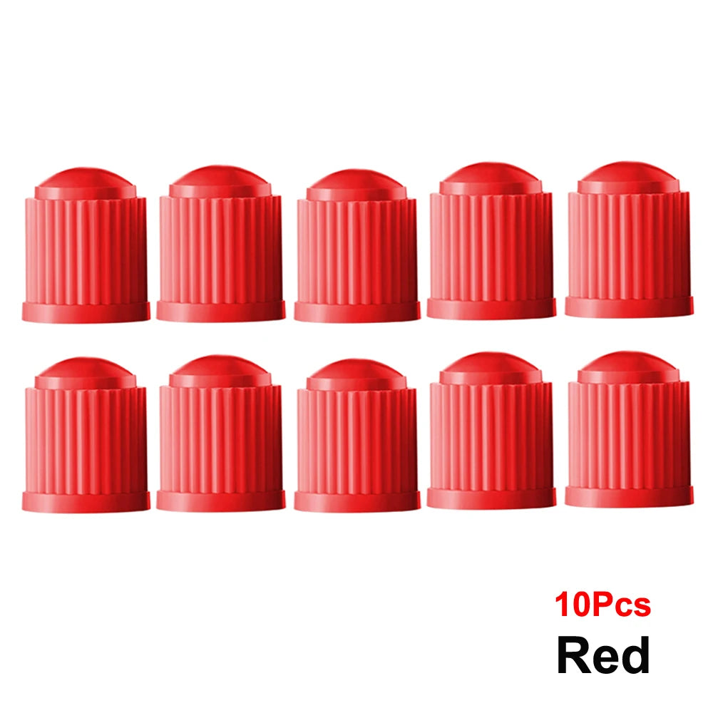 Plastic Tire Stem Valve Caps for Cars, SUVs, Trucks, Bikes and Motorcycles lifestyle view