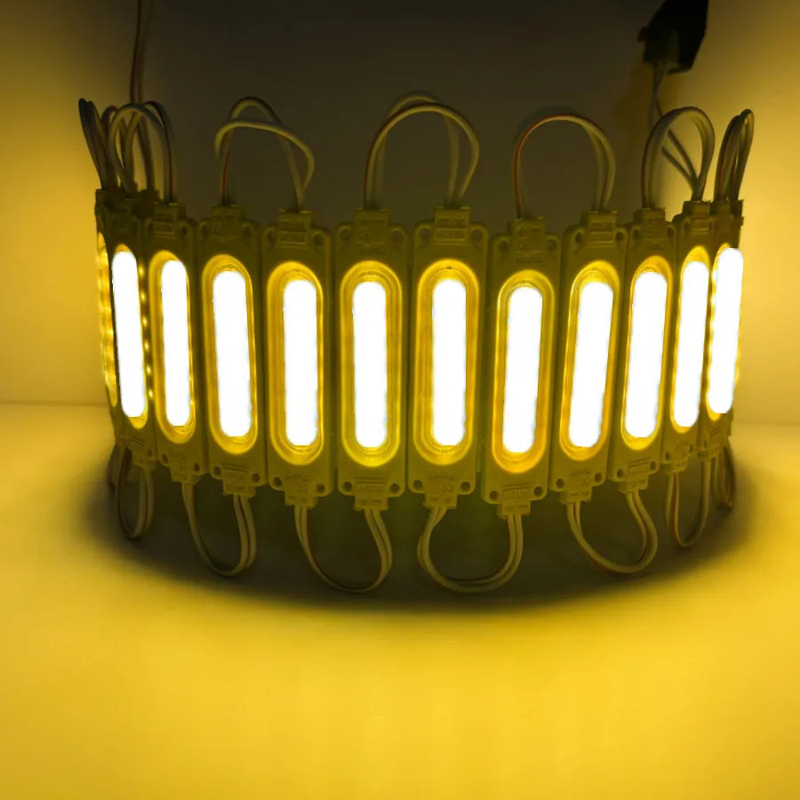 20PCS/lot Multicolour Led Modules Light for Backlight Shop Banner Waterproof close-up view