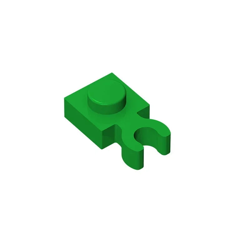 Gobrick GDS-814 PLATE 1X1 W. HOLDER | Building Block for DIY Creations detail view
