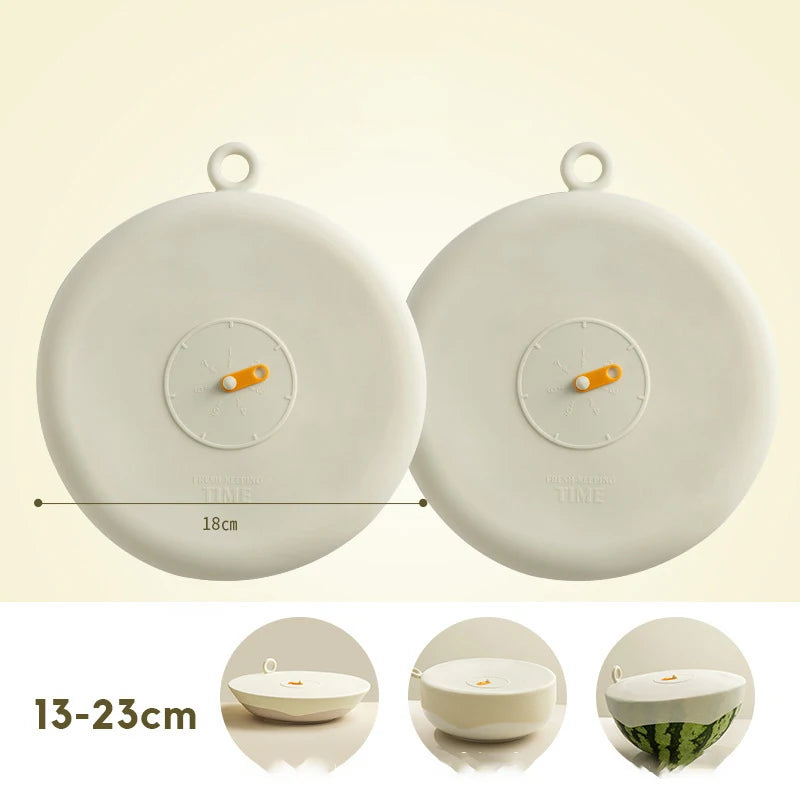Reusable Self Sealing Lid Silicone Stretch Lids Universal Lid Silicone Bowl Pot Lid Sili detail view