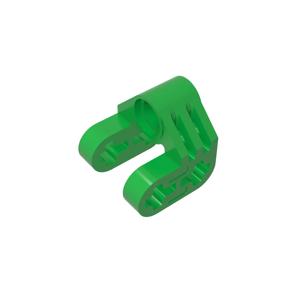 Gobricks GDS-1029 Axle and Pin Connector Perpendicular Split | Compatible with Lego 92 close-up view