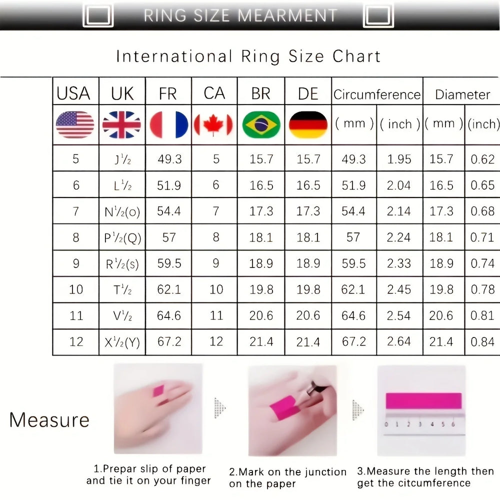 925 Silver New Colorful Square Zircon Ring Female Fashion Full Diamond Water Drop Zirc close-up view