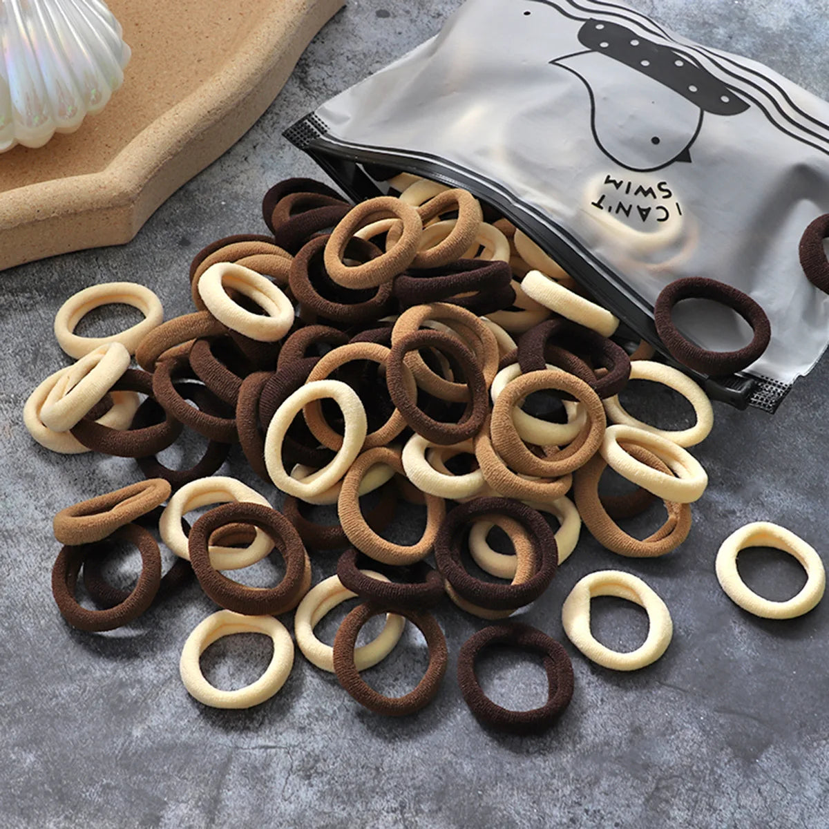 Ties Rubber Band Kids Elastic Hair Leagues Girl Hair for Children lifestyle view