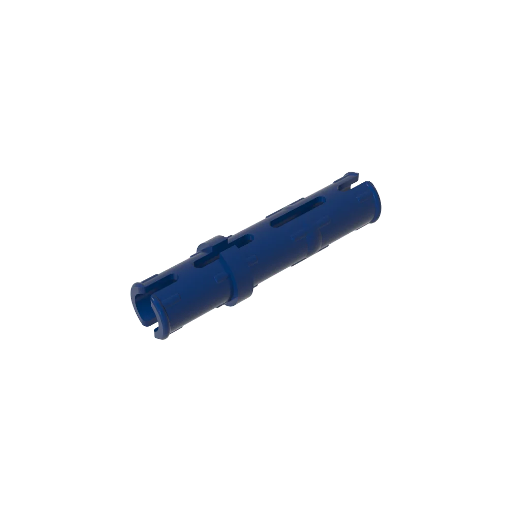 Gobricks GDS-888 Technical Pin 3L with Friction Ridges | Compatible with Lego 6558 close-up view