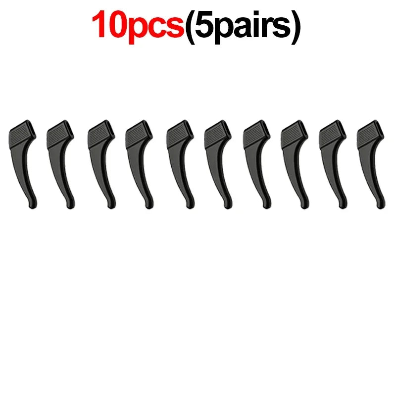 2/40pcs Silicone Ear Hook Anti-slip Glasses Leg Ear Sleeve Bracket Fastener Sunglasses detail view