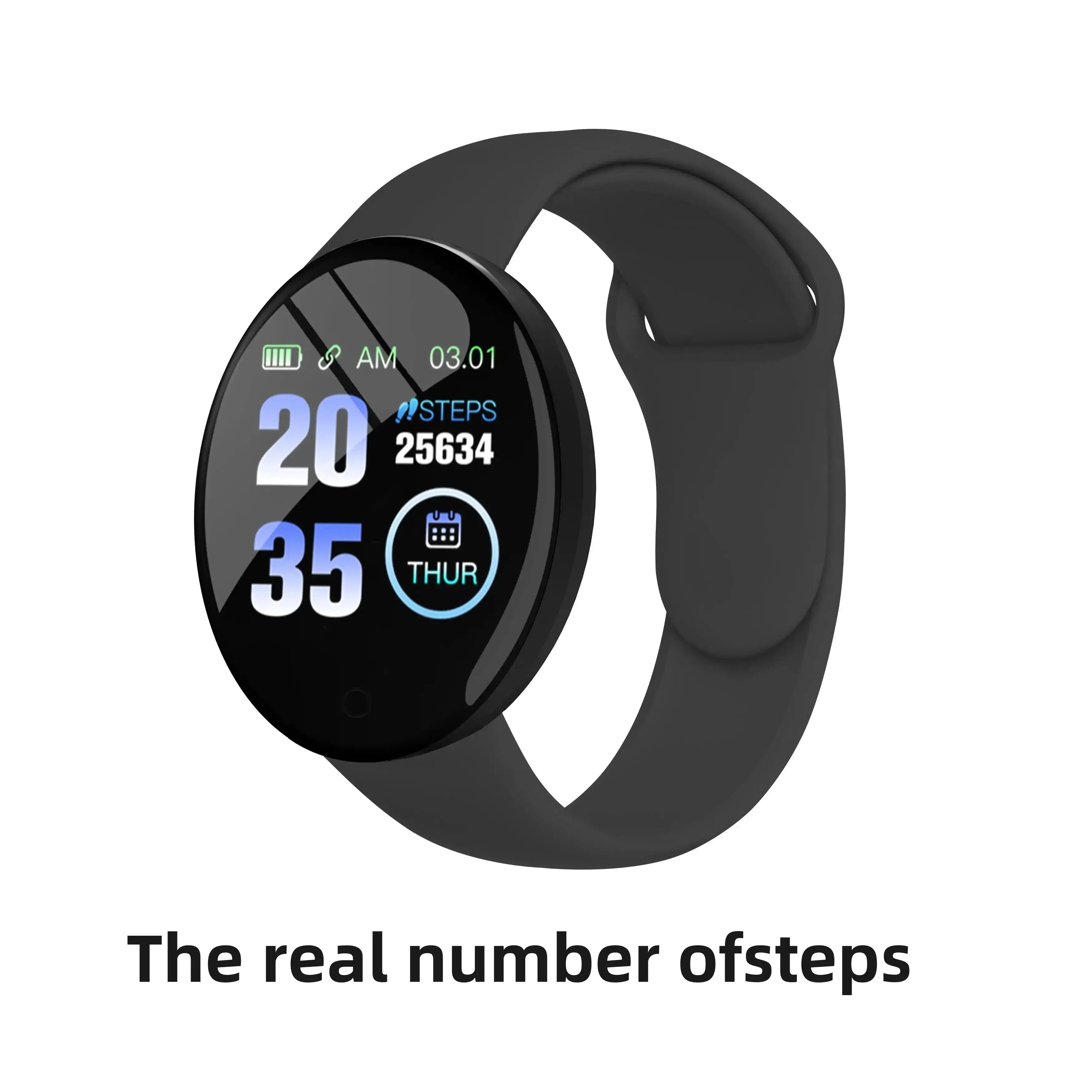 B41 Real Stepcount Smart Watch Multi Function Step Connected Smart Watch For Men And Wom detail view