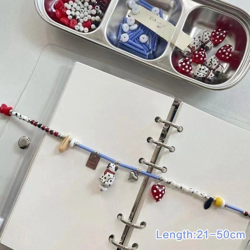 Personalized Dalmatian Pendant Necklace | Custom Beaded Jewelry Gift additional angle