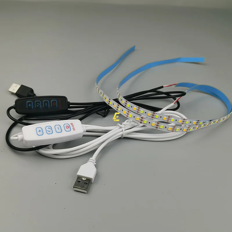 5V USB LED Strip Light | Two-Color Temperature with Electrodeless Dimming lifestyle view