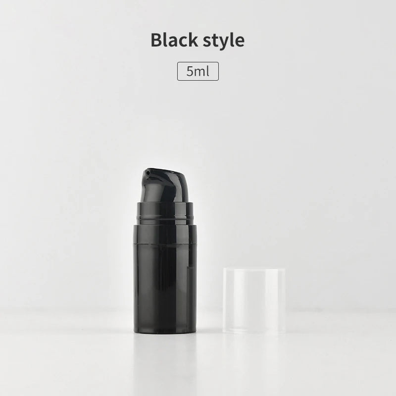 5/10/15ml Empty Airless Pump Bottles Mini Lotion Vacuum Cosmetic Containers Women Mak lifestyle view