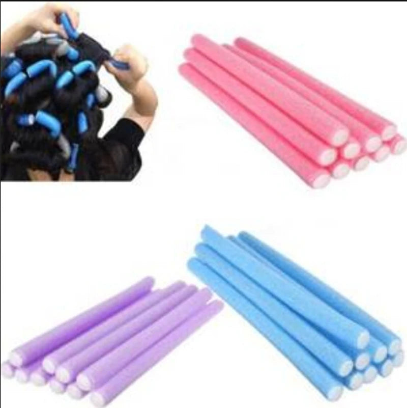 Hair Volume Curlers No Heat Self-Grip Hair Holding Rollers Heatless Curls Modeler S additional angle