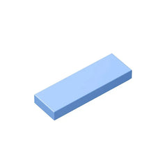 Gobricks GDS-562 Tile 1 x 3 Building Blocks | Compatible with Lego 63864 detail view