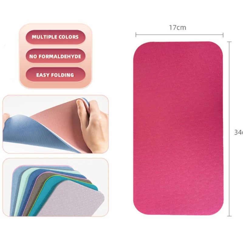 2Pcs Yoga Knee Pad Cushion | Soft TPE Support for Balance and Exercise additional angle