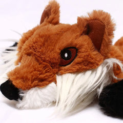 Soft Fleece Squeaky Dog Toy | Gentle Plush Toy for Small and Medium Dogs close-up view