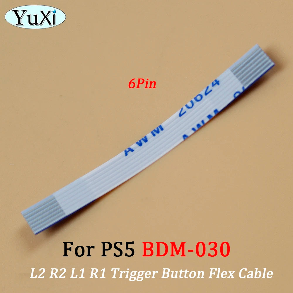 PS5 BDM-030 Replacement Flex Cable Set | Power Switch and Trigger Button Repair Kit detail view
