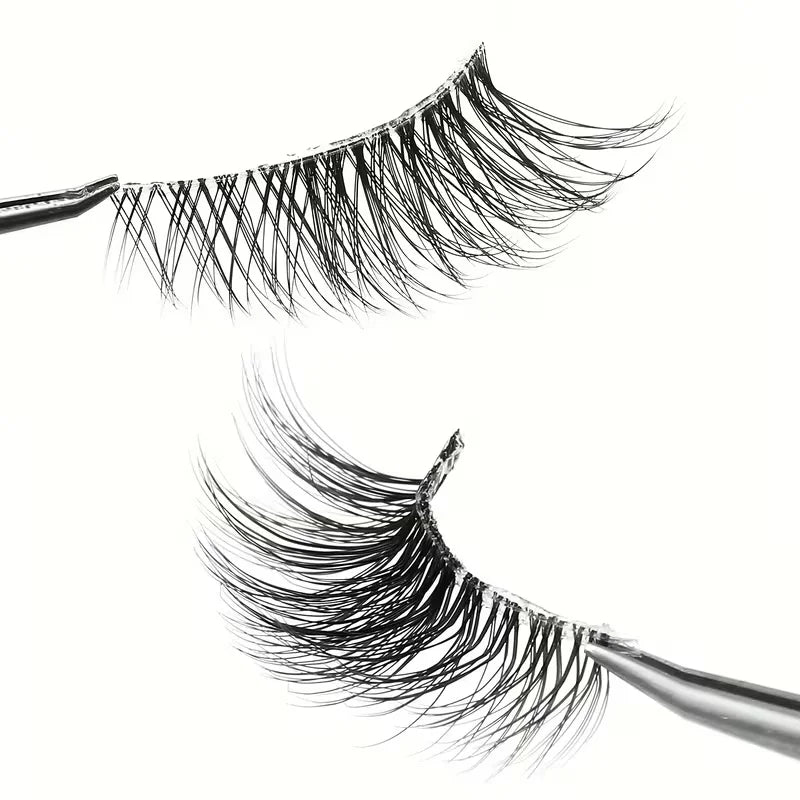Natural Look Curly Half Lashes | 5 Pairs for Volume and Definition lifestyle view