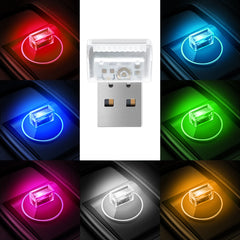Mini USB LED Car Atmosphere Light | Universal Ambient Decorative Lamp alternate view