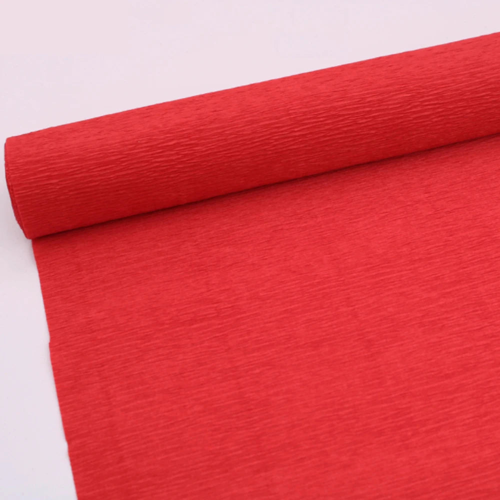 9.8"x8ft/Roll Crepe Paper for Handmade Paper Flower Wedding Birthday Party Decor Chil alternate view