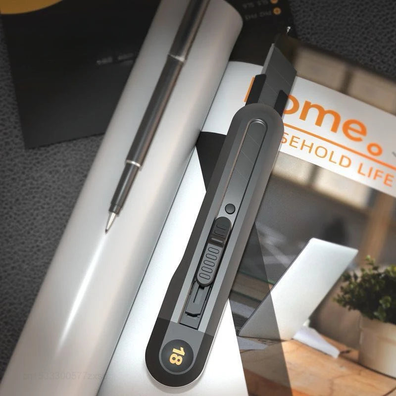 Mijia Snap-off Utility Knife | Retractable Box Cutter with Auto Lock lifestyle view