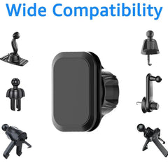 17mm Ball Head Magnetic Car Phone Holder Base Magnet Head Mount Mobile Phone Stand Clip detail view