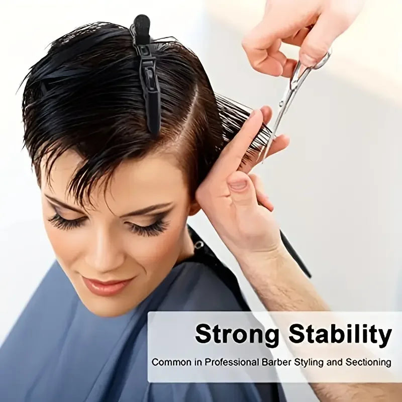 12Pcs Hair Clips for Styling Sectioning,Wide Teeth Design Professional Salon Alligato lifestyle view