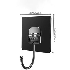 5/10PCS Hook Strong Load-bearing Seamless Wall Mounted Suction Cup Hook No Punching K alternate view