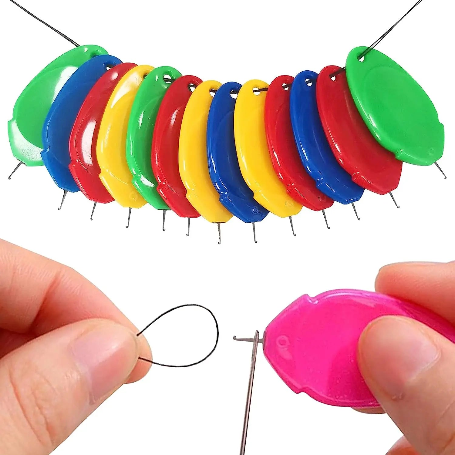 5/10Pcs Easy Automatic Needle Threader Elderly Guide Needlework Accessory DIY Home Hand Machine Sewi